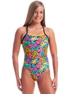 Amanzi Womens One Piece - Pineapple Punch