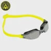 AQUA SPHERE Aquasphere Xceed Goggles - Silver Titanium Mirror Lens Black Yellow -Best Swimming Equipment xc3 14386